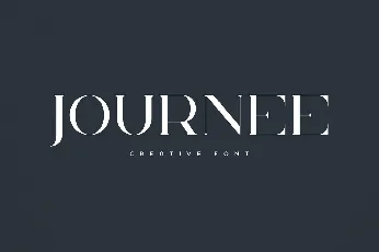 Journee font