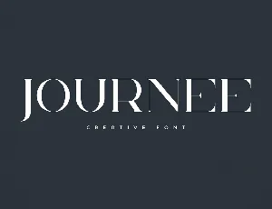 Journee font