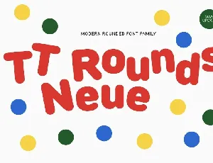 TT Rounds Neue Family font