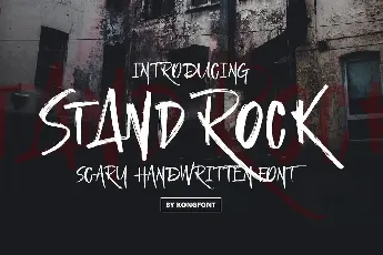 StandRock font