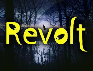 Revolt font