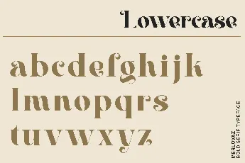 Merlovaz font