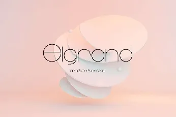 Elgrand font