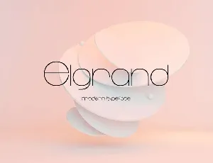 Elgrand font