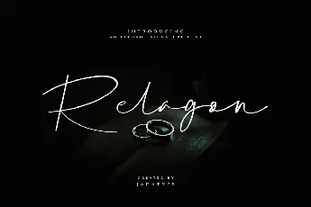 Relagon font