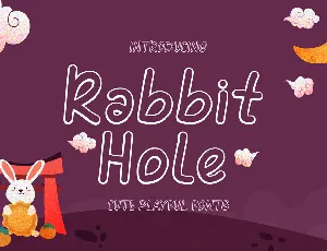 Rabbit Hole font