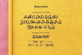 Tropicalismo font