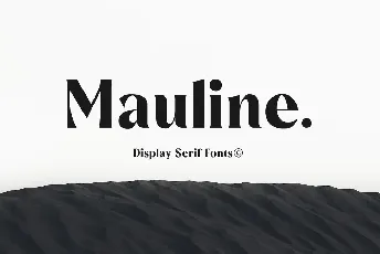 Mauline font