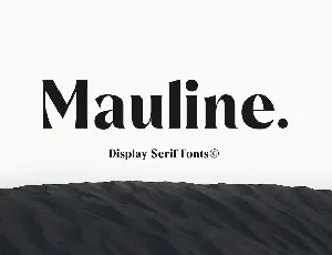 Mauline font