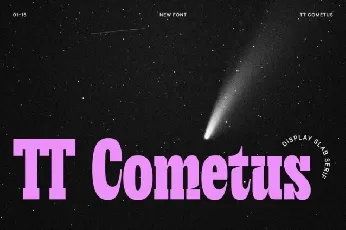 TT Cometus font