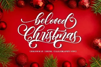 Beloved Christmas font