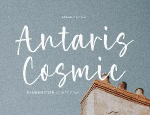 Antaris Cosmic font