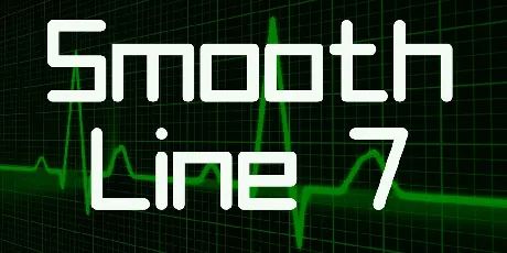 Smooth Line 7 font