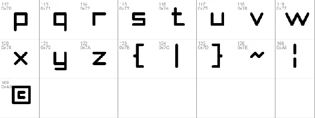 Smooth Line 7 font