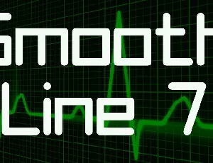 Smooth Line 7 font