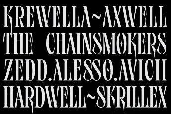 Vifellia font