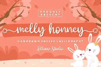 Melly Honney Calligraphy font