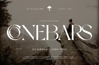 Conebars font