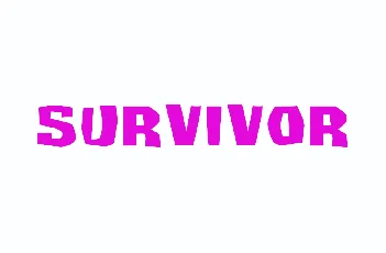 Survivor font