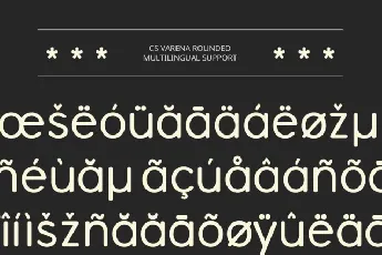 Varena Rounded font