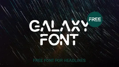 GALAXY Free font