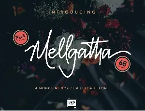 Mellgatha font