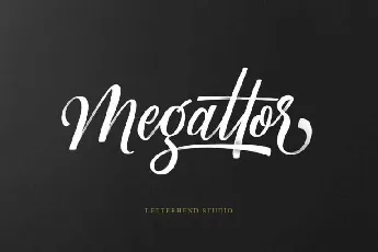 Megattor Script Free font