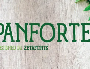 Panforte Serif font