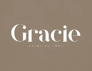 Gracie font