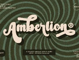 Amberlion font