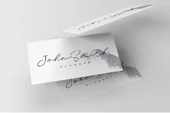 Brian Strait Signature font