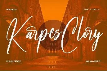 Karpes Clory font