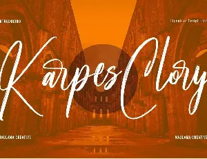 Karpes Clory font