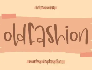 Oldfashion font