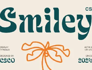 CS Smiley font