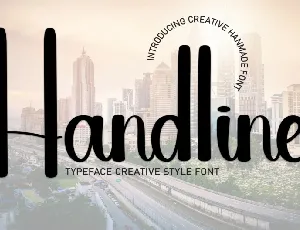 Handline Script Typeface font