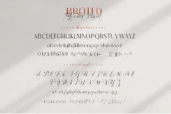 Broted Young Plant Duo font