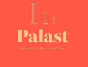 Palast Family font