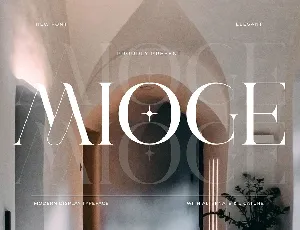 Mioge font