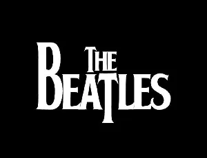 The Beatles font