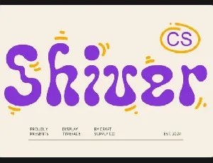 CS Shiver font