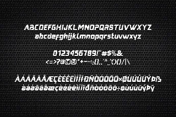 Austere Display font