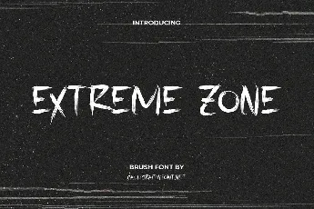 Extreme ZoneDemo font