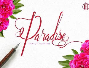 Paradise font