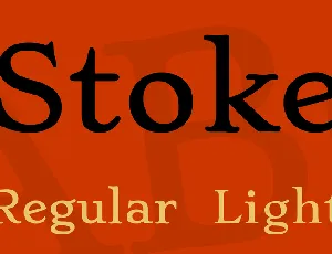 Stoke font