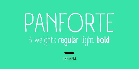 Panforte font