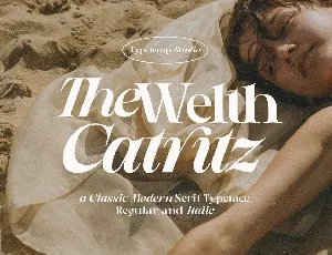 Welth Catritz font