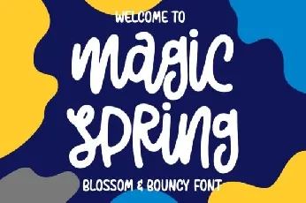 Magic Spring Script font