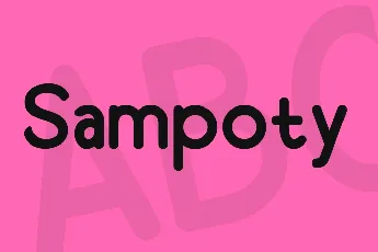 Sampoty font