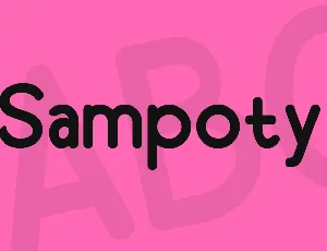 Sampoty font